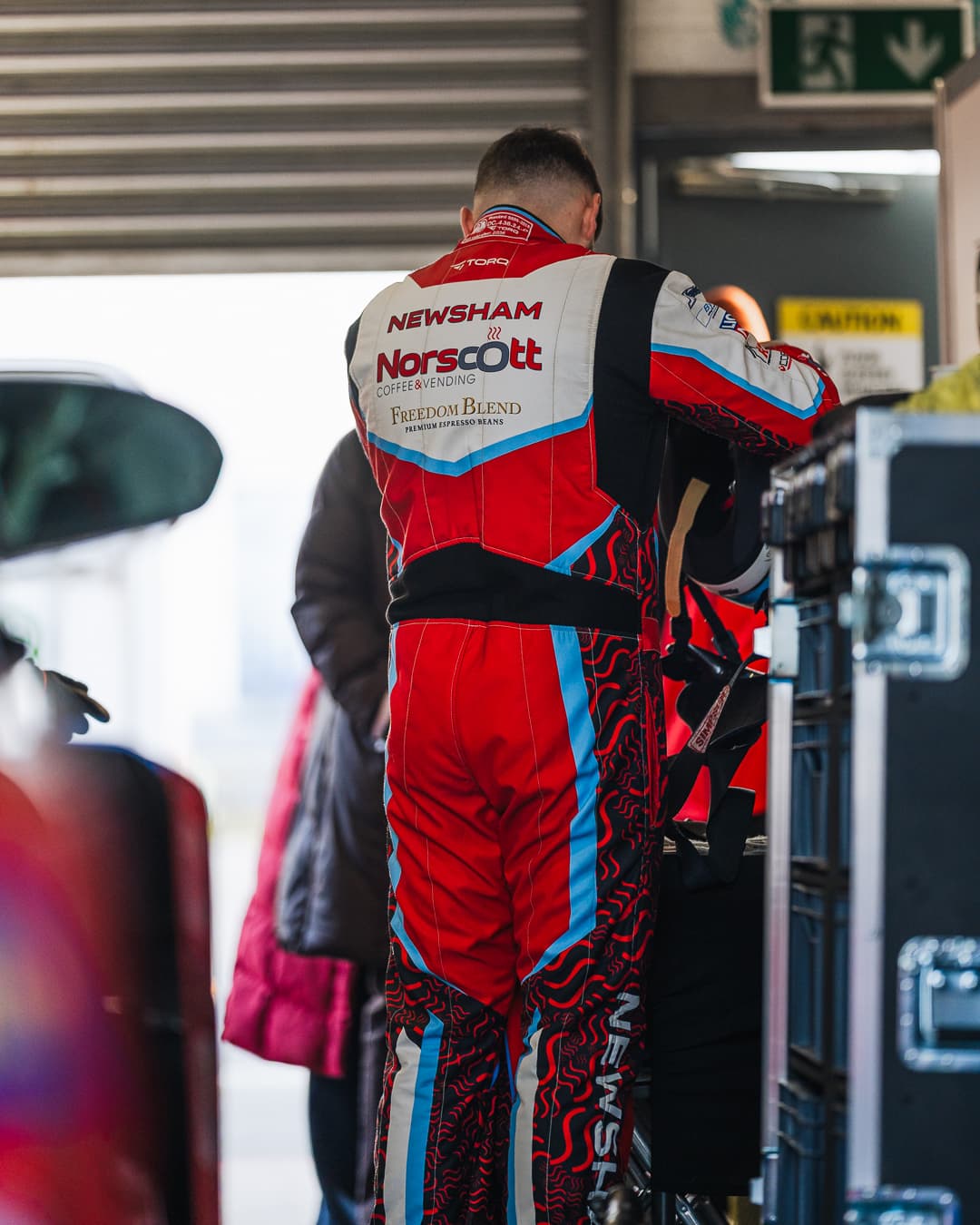 Racecraft race suit customer example 30.